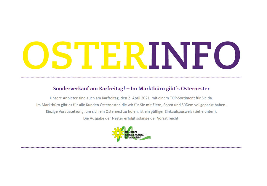 Osterinfo